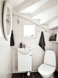 Bathroom Design Under The Stairs In The House