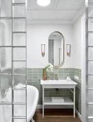 Bathroom Design With Glass Blocks