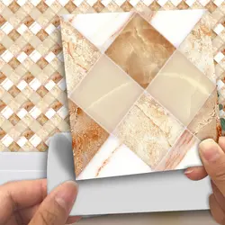 Vanna otağı fotoşəkili üçün öz-özünə yapışan mozaika kafel