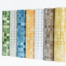 Self-adhesive mosaic tile for bathroom photo