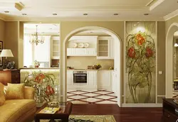 Stained Glass Design Kitchen Photo