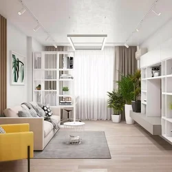 Living room layout and design photo