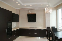Kitchen interior plasterboard
