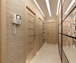 Дизайн большого коридора в квартире фото