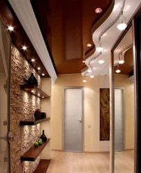 Дизайн большого коридора в квартире фото