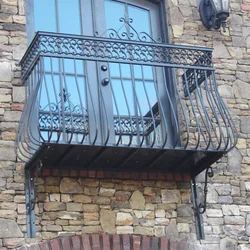 Mənzildə fransız balkon şəkli