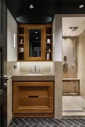 Built-in bathtub interior