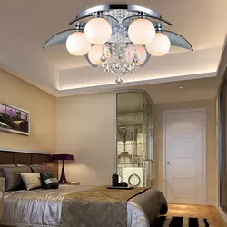 Choose a chandelier for the bedroom photo