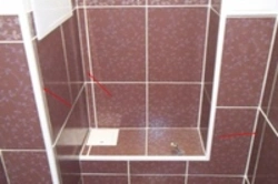 Плитка в ванную комнату углы фото