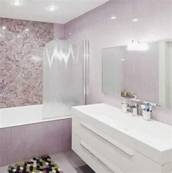 Пастелді түстердегі ванна бөлмесінің дизайны