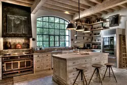 Country Style In The Kitchen Interior Photos With Your Own