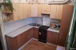 Photo Of Kitchen Sets For A Small Kitchen With A Corner Gas Stove
