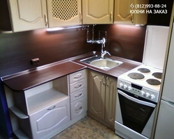 Photo Of Kitchen Sets For A Small Kitchen With A Corner Gas Stove
