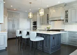 Classic And Modern In The Kitchen Interior Photo