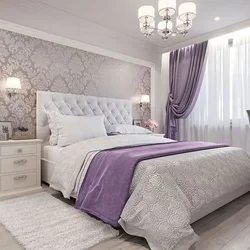 Delicate bedroom interiors photos
