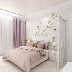 Delicate bedroom interiors photos