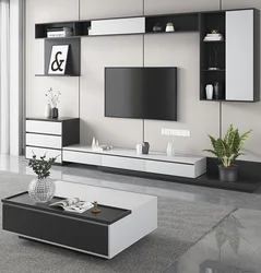 Modern TV Cabinets In The Living Room Photo