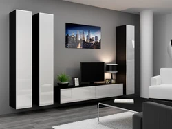 Современные шкафы под телевизор в гостиную фото