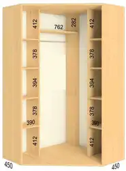 Шкафҳои долон як метр васеъ акс