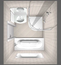 Bathroom design 150 cm