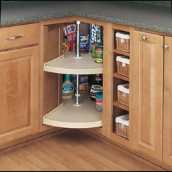 Corner Cabinets Shelves For The Kitchen Photo