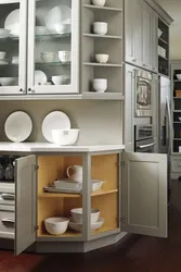 Corner Cabinets Shelves For The Kitchen Photo