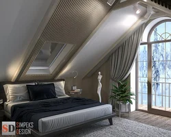 Bedrooms With Slanted Ceiling Design
