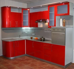 Photo built-in kitchen colors