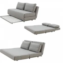 Double folding sofas with sleeping place photo