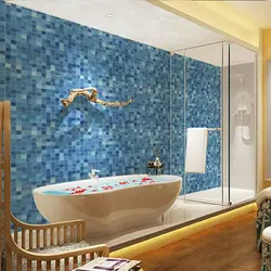 Bathtub mosaic pvc photo