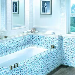 Bathtub mosaic pvc photo