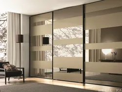 Facades Of Sliding Wardrobes In The Living Room Photo