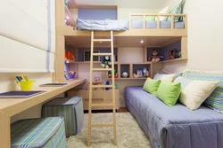 Sleeping place for children photo