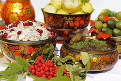 Russian cuisine photos