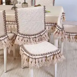 How to sew chair covers for the kitchen photo