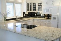 Granite in the kitchen interior photo