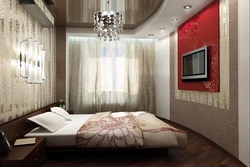 Bedroom Khrushchev suspended ceilings photo