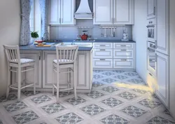 Floor tiles for kitchen floor photo