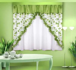 Kitchen design wallpaper curtains