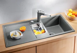 Types of kitchen sinks photo