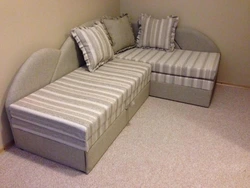 Sofa With Sleeping Place In The Room Photo