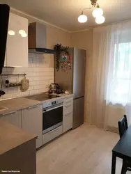 Photo of the kitchen after renovation in the apartment