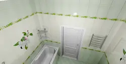 Дызайн ваннай у кватэры панэлямі