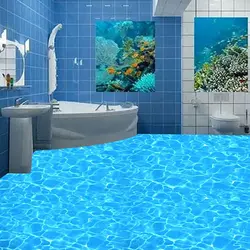 3D Tiles For The Bathroom Photo