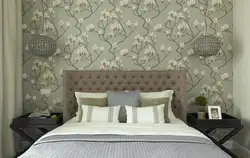 How to wallpaper in the bedroom design