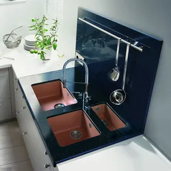 Convenient kitchen sink photo