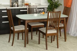Models of kitchen tables, photos of kitchen tables