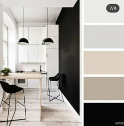 What Colors Go With Gray And White In The Kitchen Interior