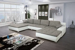 Corner modular sofas for living room photo