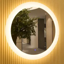 Mirrors for hallway with lighting photo